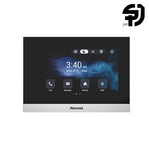 تاچ پنل هوشمند Akuvox مدل C316S دارای صفحه نمایش 7 اینچی لمسی خازنی با رزولوشن بالا و نسبت کنتراست مناسب است. این تاچ پنل هوشمند با دارا بودن رابط کاربری آسان قابلیت استفاده آسان برای همه اعضای خانواده را فراهم می‌آورد.