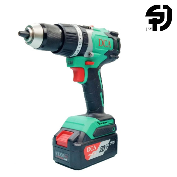 دریل شارژی چکشی دی سی ای 20 ولت مدل ADJZ03-13EM