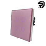 کلید لمسی هوشمند 4 پل زیگبی