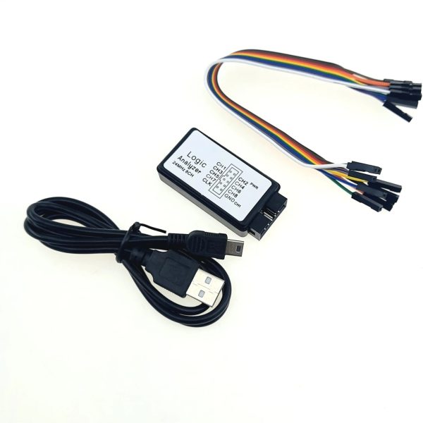 لاجیک آنالایزر ۸ کاناله ۲۴ مگاهرتز USB با بافر